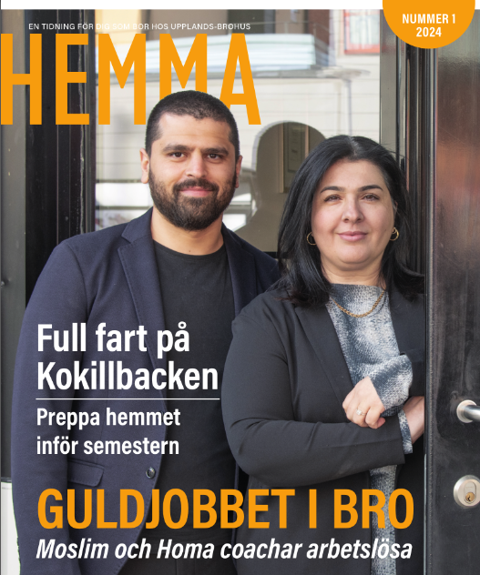 Sommarnumret av kundmagasinet ”Hemma”